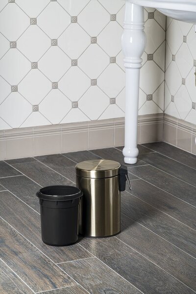 Sapho Sapho, Kerek szemetes, 3l, bronz, XJ011