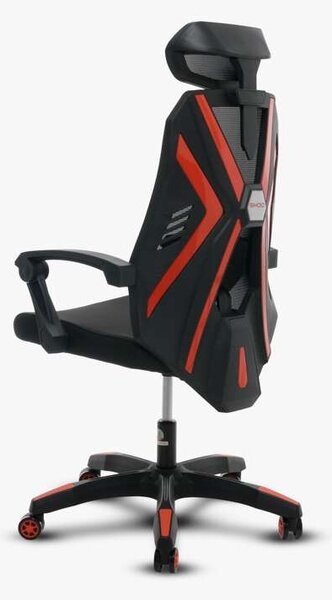 SIHOO M89C-101 FEKETE-PIROS GAMER SZÉK
