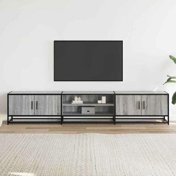 VidaXL TV-szekrény - Sonoma Szürke - 210cm