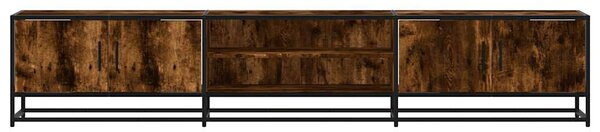 VidaXL TV-szekrény - Füstös Tölgy - 210cm