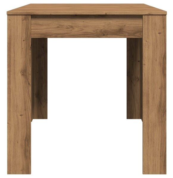 VidaXL Étkezőasztal - Tölgy Fa - 140x74,5x76 cm