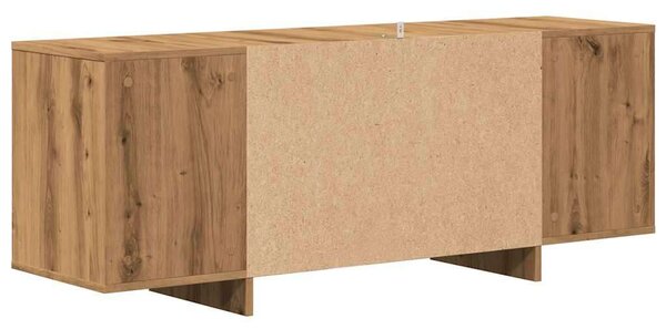VidaXL Tölgy Fa TV Szekrény - 130x35x50 cm