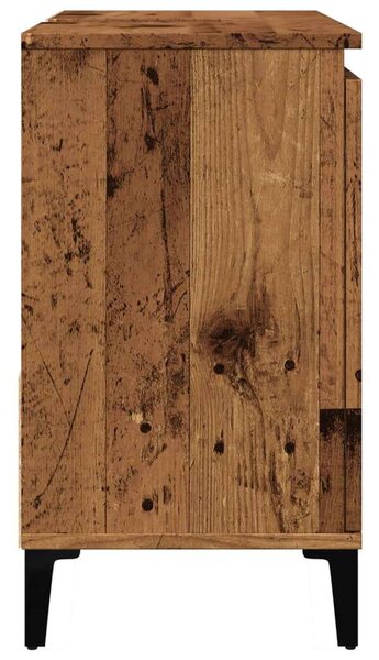 VidaXL Antik Fa Mosdószekrény - 65x33x60 cm