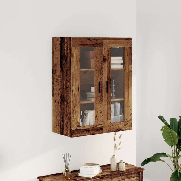 VidaXL antik fa színű fali szekrény 69,5 x 34 x 90 cm