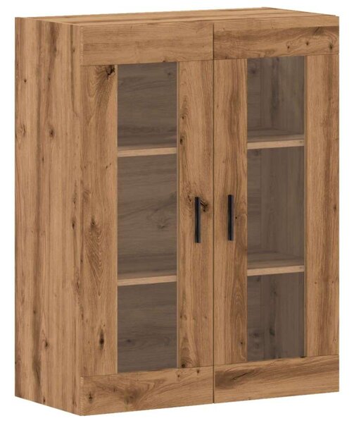 VidaXL kézműves tölgy színű fali szekrény 69,5x34x90 cm