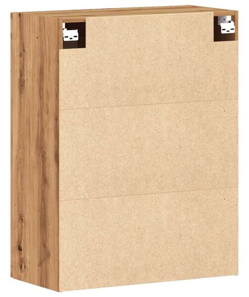 VidaXL kézműves tölgy színű fali szekrény 69,5x34x90 cm