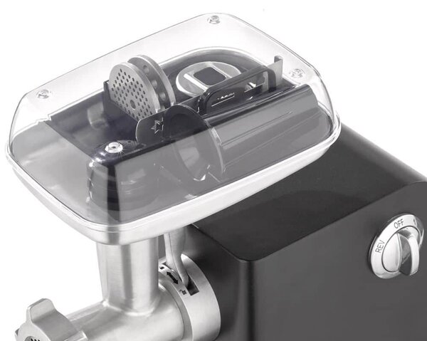Húsdaráló, Caso Germany, FW 2000, 2000 W, 2,5 kg/perc, fekete