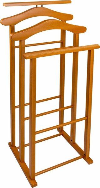 Armoire akasztókhoz Arredamenti Italia, Maxi, 102x43 cm, nadrágkeret, bükkfa szerkezet, ideális ruhákhoz, hatékony tárolás, praktikus és elegáns kivitel, cseresznyefa