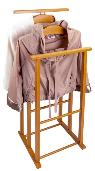 Armoire akasztókhoz Arredamenti Italia, Maxi, 102x43 cm, nadrágkeret, bükkfa szerkezet, ideális ruhákhoz, hatékony tárolás, praktikus és elegáns kivitel, cseresznyefa