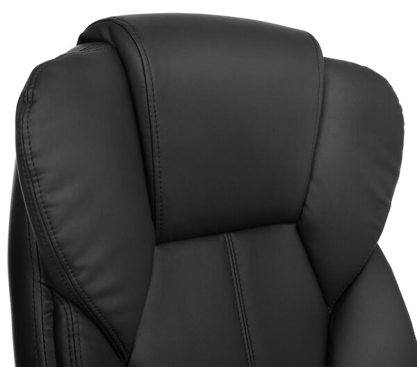 Irodai szék, Songmics, fekete, 69.5x60x128.5 cm
