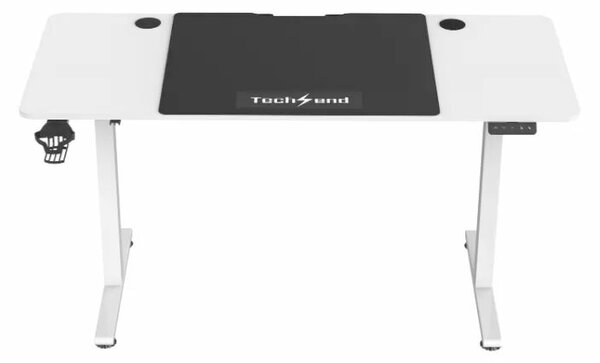 Techsend elektromosan állítható magasságú íróasztal fehér (PEL1460) (PEL1460 fehér)