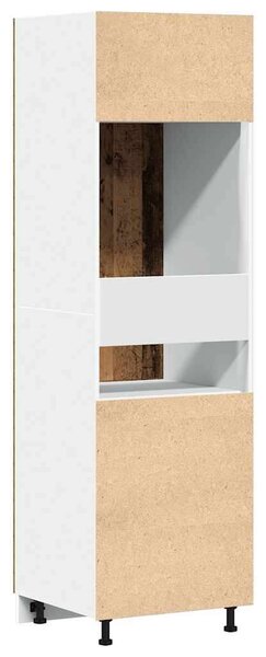 VidaXL Konyhai Szekrény - Antik Fa - 60x57x207 cm