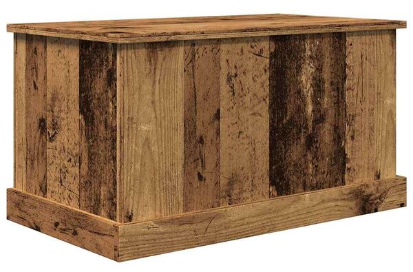 VidaXL antik fa színű szerelt fa tárolódoboz 70 x 40 x 38 cm