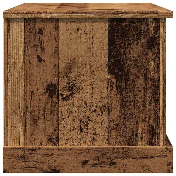 VidaXL antik fa színű szerelt fa tárolódoboz 70 x 40 x 38 cm