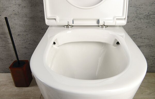Sapho Sapho, TURKU RIMLESS WC kombi csésze megemelt, hátsó / hátsó hulladék