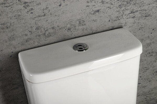 Sapho Sapho, TURKU RIMLESS WC kombi csésze megemelt, hátsó / hátsó hulladék