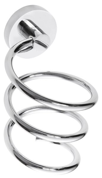 Sapho Sapho, X-ROUND hajszárító tartó, spirál, króm, XR002