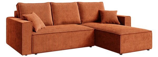 Sarokkanapé Cordova (tégla) (J). Akció -18%