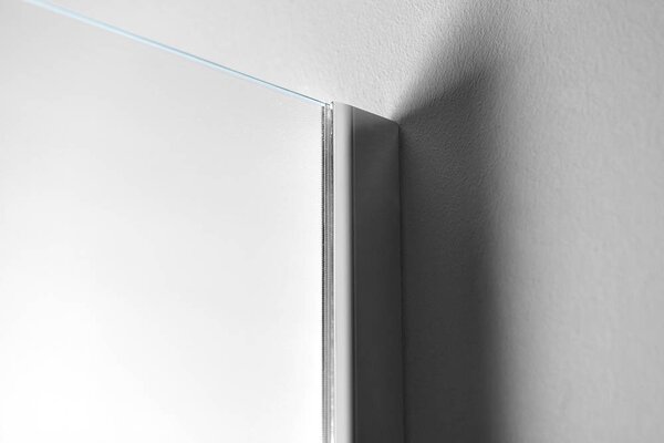 Aqualine Sapho, WALK-IN fali szerelőfal merevítővel, egyrészes, 700 mm, matt üveg