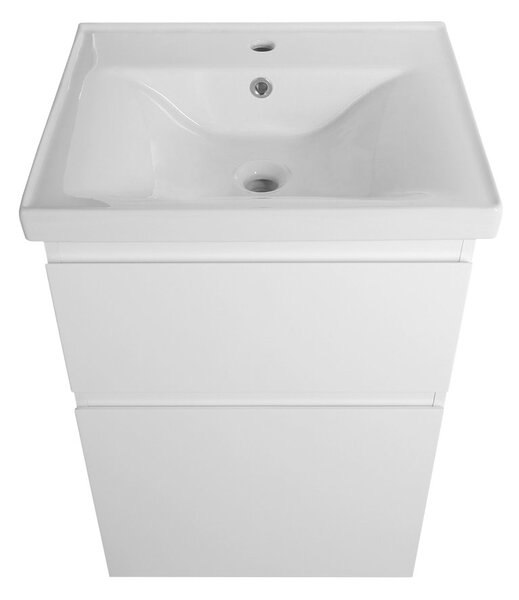 Aqualine Sapho, ALTAIR mosdószekrény 52x72,5x45 cm, fehér