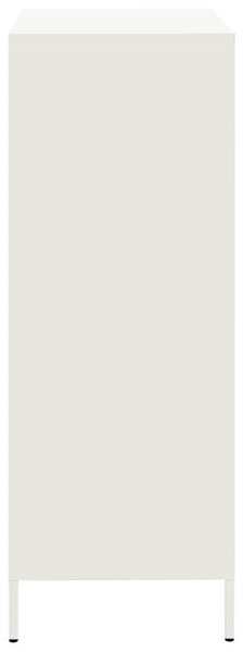 VidaXL Fém Magasszekrény - Fehér - 6 Fiók - 68x39x103cm