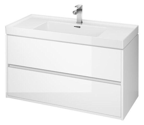 Cersanit - Crea függő szekrény a mosogató alatt 100cm, fehér, S924-021