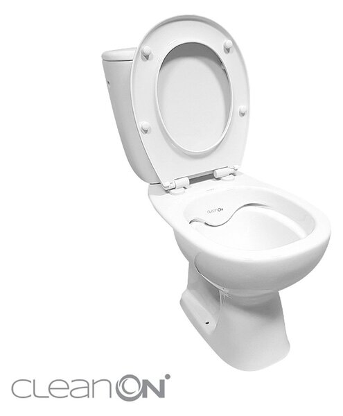 Cersanit ARTECO 010 CLEANON WC ülőkés Soft Close 63,5 x 35,5 cm, K667-069