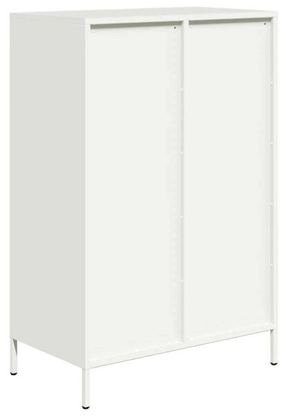 VidaXL Fém Magasszekrény - Fehér - 6 Fiók - 68x39x103cm