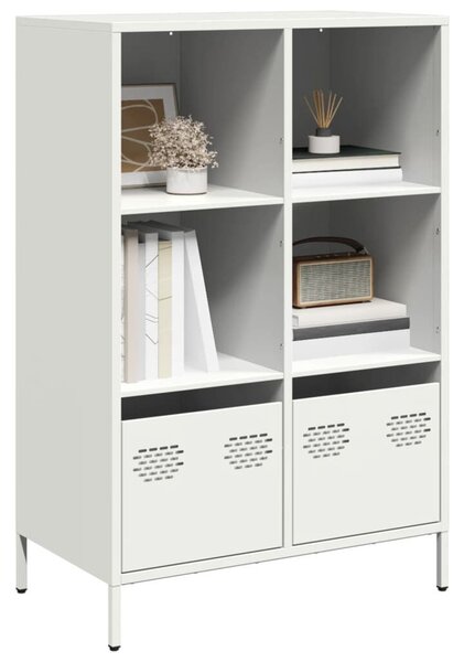 VidaXL Fém Polcrendszer - Fehér - 68x39x103,5cm