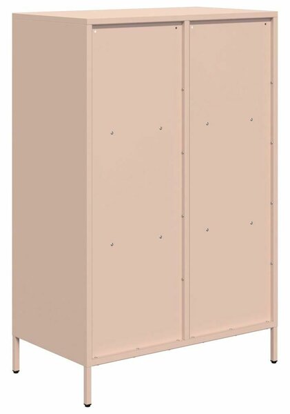 VidaXL Fém Polcrendszer - Rózsaszín - 68x39x103,5 cm