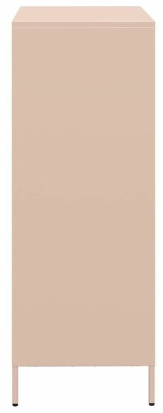 VidaXL Fém Polcrendszer - Rózsaszín - 68x39x103,5 cm