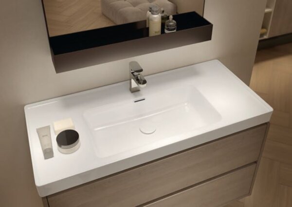 Cersanit Crea BOX szekrényes mosdó 100 cm, fehér, K114-018