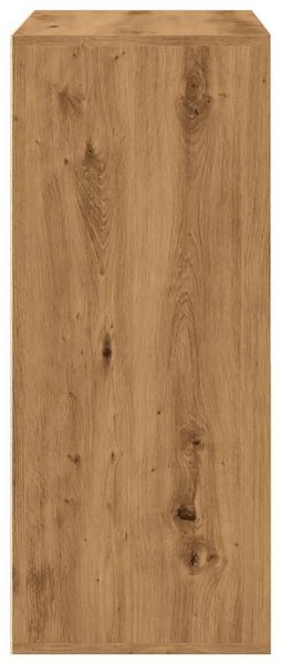 VidaXL Cipősszekrény - Kézműves Tölgy - Fa - 60x35x84 cm