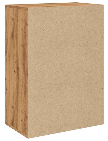 VidaXL Cipősszekrény - Kézműves Tölgy - Fa - 60x35x84 cm