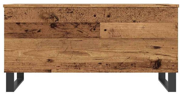 VidaXL Antik Fa Dohányzóasztal - 90x44,5x45 cm