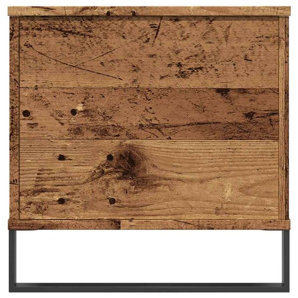 VidaXL Antik Fa Dohányzóasztal - 90x44,5x45 cm