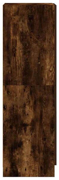 VidaXL Konyhaszekrény - Füstös Tölgy - 38x41,5x131,5 cm