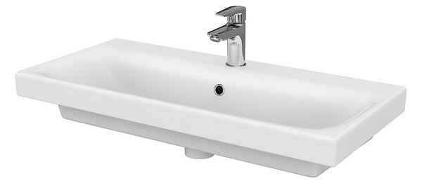 Cersanit Moduo Slim BOX szekrényes mosdó 80x38cm, fehér, K116-012