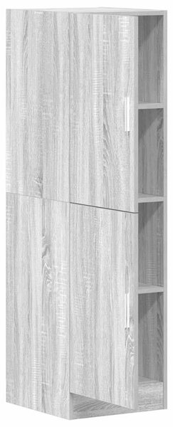 VidaXL Konyhaszekrény - Fa - Szürke Sonoma - 38x41,5x131,5 cm