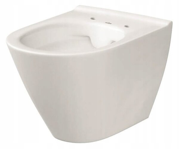 Cersanit City Oval CleanOn, függő wc csésze + wc ülőke lassan záródó hőre keményedő, K701-104