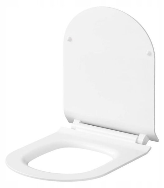 Cersanit City Oval CleanOn, függő wc csésze + wc ülőke lassan záródó hőre keményedő, K701-104