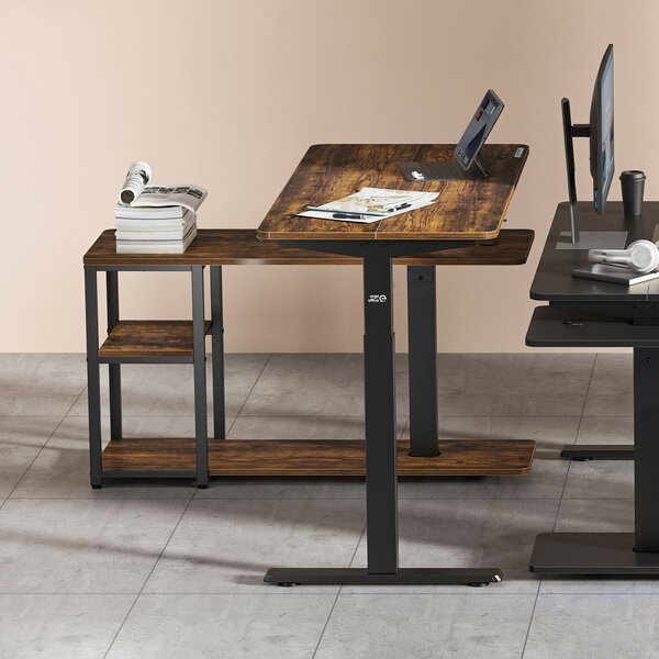 Ergo Office ER-450 Elektromos Állítható Íróasztal - 120x60cm