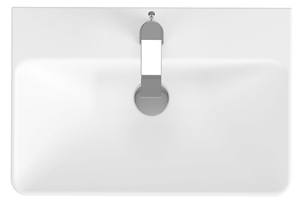 Cersanit Mille Slim, szekrényes mosdó 60x41 cm, fehér, K675-002