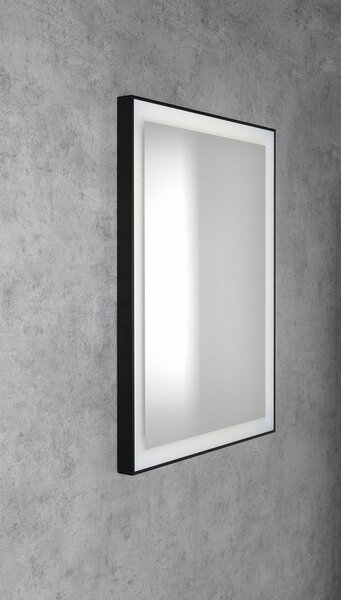 Sapho Sapho, GANO tükör LED világítással 60x80cm, fekete
