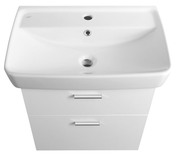 Aqualine Aqualine, ZOJA mosogató szekrény fiókkal 50x50x37 cm, fehér, 56379