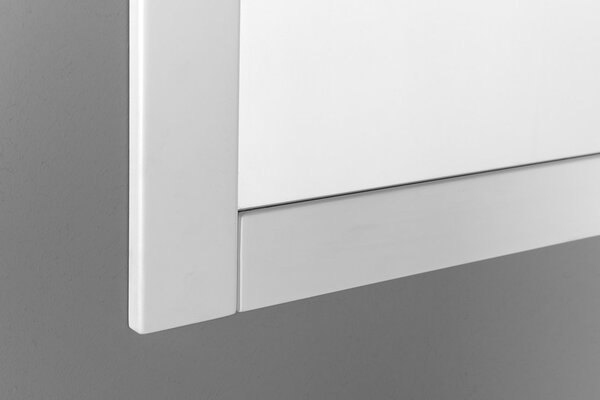 Aqualine Aqualine, FAVOLO tükör keretben 80x80cm, fehér matt, FV080