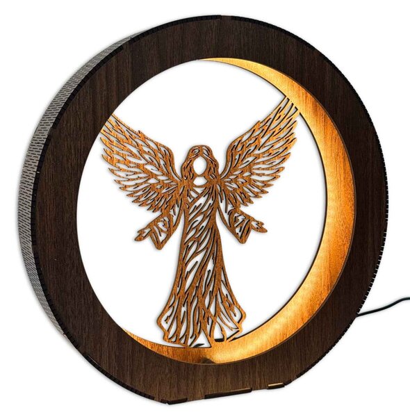 LED lámpa Angel of Light – Modern dekoráció háttérvilágítással | RAFAELL