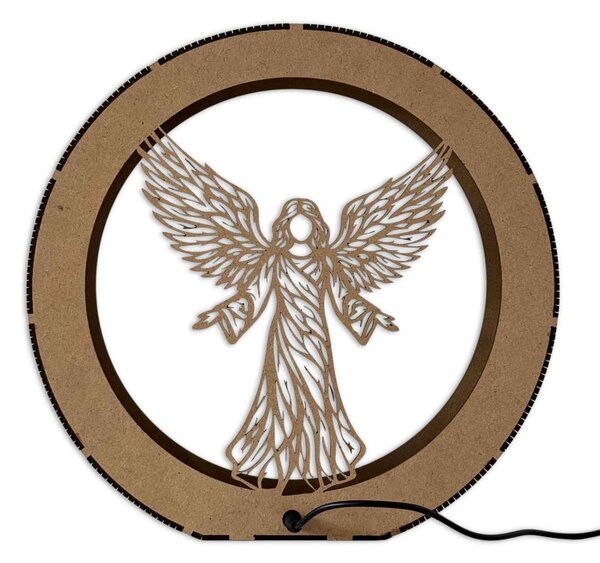 LED lámpa Angel of Light – Modern dekoráció háttérvilágítással | RAFAELL