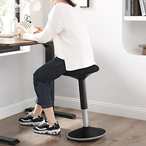 Irodai szék, ergonomikus szék, 56-81 cm magasságban állítható, fekete