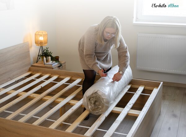 Táskarugós matrac 80 x 200 cm SOMMERA 18 cm Matracvédő: Matracvédő nélkül